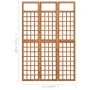 Biombo/Enrejado de 3 paneles madera maciza abeto 121x180,5 cm by , Room dividers - Ref: Foro24-316478, Price: 91,89 €, Discou...