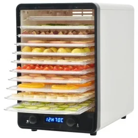 Deshidratador de alimentos con 10 bandejas 550 W blanco de , Deshidratadores de comida - Ref: Foro24-50507, Precio: 161,63 €,...