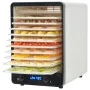 Deshidratador de alimentos con 10 bandejas 550 W blanco von , Dörrgeräte für Lebensmittel - Ref: Foro24-50507, Preis: 161,63 ...