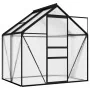 Invernadero de aluminio gris antracita 2,47 m² de , Invernaderos - Ref: Foro24-312057, Precio: 325,71 €, Descuento: %
