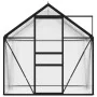 Invernadero de aluminio gris antracita 2,47 m² de , Invernaderos - Ref: Foro24-312057, Precio: 325,71 €, Descuento: %