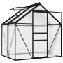 Invernadero de aluminio gris antracita 2,47 m² de , Invernaderos - Ref: Foro24-312057, Precio: 325,71 €, Descuento: %