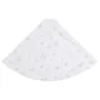 Falda del árbol de Navidad de lujo blanca 90 cm cuero sintético von , Weihnachtsbaum-Fußsack - Ref: Foro24-330272, Preis: 20,...