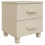 Mesita de noche HAMAR pino macizo marrón miel 40x35x44,5cm by , Nightstands - Ref: Foro24-340404, Price: 48,51 €, Discount: %