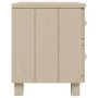 Mesita de noche HAMAR pino macizo marrón miel 40x35x44,5cm by , Nightstands - Ref: Foro24-340404, Price: 48,51 €, Discount: %