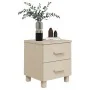 Mesita de noche HAMAR pino macizo marrón miel 40x35x44,5cm by , Nightstands - Ref: Foro24-340404, Price: 48,51 €, Discount: %