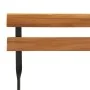 Sillas cafetería plegables 4 uds acero y madera maciza de teca von , Gartenstühle - Ref: Foro24-319980, Preis: 164,02 €, Raba...
