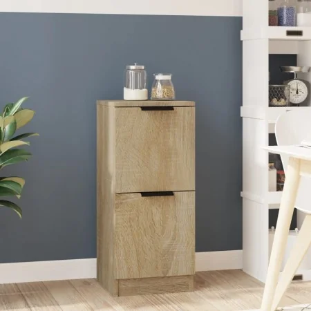 Aparador de madera contrachapada roble Sonoma 30x30x70 cm by , Sideboards - Ref: Foro24-811175, Price: 50,92 €, Discount: %