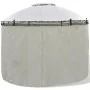 Cenador con cortinas redondo 3,5x2,7 m by , Tents and gazebos - Ref: Foro24-41419, Price: 329,51 €, Discount: %