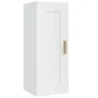 Armario de pared madera de ingeniería blanco brillo 35x34x90 cm by , Shelves and shelves - Ref: Foro24-812471, Price: 52,94 €...