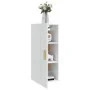 Armario de pared madera de ingeniería blanco brillo 35x34x90 cm by , Shelves and shelves - Ref: Foro24-812471, Price: 52,94 €...