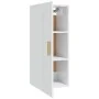 Armario de pared madera de ingeniería blanco brillo 35x34x90 cm by , Shelves and shelves - Ref: Foro24-812471, Price: 52,94 €...