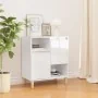 Aparador de madera contrachapada blanco brillante 60x35x70 cm von , Sideboards - Ref: Foro24-821142, Preis: 74,80 €, Rabatt: %