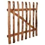 Puerta para valla 100x90cm madera de avellano impregnada de , Puertas de jardín - Ref: Foro24-142595, Precio: 80,17 €, Descue...