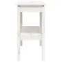 Mesa consola de madera maciza de pino blanco 110x40x75 cm by , Side tables - Ref: Foro24-814300, Price: 116,46 €, Discount: %