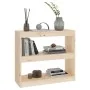 Estantería/divisor de espacios madera de pino 80x30x71,5 cm de , Librerías y estanterías - Ref: Foro24-808183, Precio: 60,28 ...