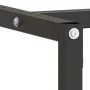 Estructura banco de trabajo metal negro y rojo mate 220x57x79cm de , Patas para mesas - Ref: Foro24-151458, Precio: 112,20 €,...