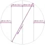 Tapiz de suelo piscina geotextil de poliéster gris claro Ø500cm von , Poolabdeckungen - Ref: Foro24-94221, Preis: 51,82 €, Ra...