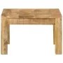 Mesa de centro de madera maciza de mango 55x55x35 cm by , Coffee table - Ref: Foro24-350321, Price: 99,69 €, Discount: %