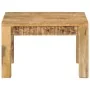 Mesa de centro de madera maciza de mango 55x55x35 cm by , Coffee table - Ref: Foro24-350321, Price: 99,69 €, Discount: %