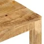 Mesa de centro de madera maciza de mango 55x55x35 cm by , Coffee table - Ref: Foro24-350321, Price: 99,69 €, Discount: %