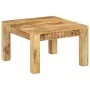 Mesa de centro de madera maciza de mango 55x55x35 cm by , Coffee table - Ref: Foro24-350321, Price: 99,69 €, Discount: %