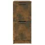 Aparador madera contrachapada color roble ahumado 30x30x70 cm by , Sideboards - Ref: Foro24-817018, Price: 41,56 €, Discount: %