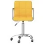 Silla de comedor giratoria de tela amarilla mostaza von , Essstühle - Ref: Foro24-3087976, Preis: 100,62 €, Rabatt: %