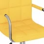 Silla de comedor giratoria de tela amarilla mostaza von , Essstühle - Ref: Foro24-3087976, Preis: 100,62 €, Rabatt: %