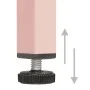 Mesitas de noche 2 uds rosa acero 35x35x51 cm de , Mesitas de noche - Ref: Foro24-3095209, Precio: 135,29 €, Descuento: %
