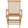 Sillas de jardín plegables 4 unidades madera maciza de teca by , Garden chairs - Ref: Foro24-3096593, Price: 309,97 €, Discou...