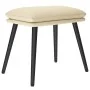Sillón de relax con reposapiés de tela color crema von , Sessel - Ref: Foro24-3097431, Preis: 120,32 €, Rabatt: %