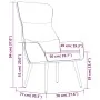Sillón de relax con reposapiés de tela color crema von , Sessel - Ref: Foro24-3097431, Preis: 120,32 €, Rabatt: %