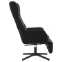 Sillón de relax con reposapiés terciopelo negro by , Armchairs - Ref: Foro24-3097501, Price: 120,78 €, Discount: %