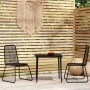 Juego de comedor para jardín 3 piezas negro by , Garden sets - Ref: Foro24-3099095, Price: 217,34 €, Discount: %