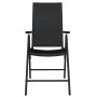 Juego de comedor para jardín 7 piezas negro de , Conjuntos de jardín - Ref: Foro24-3099110, Precio: 497,98 €, Descuento: %