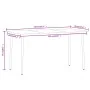 Juego de comedor de jardín 7 piezas negro von , Gartensets - Ref: Foro24-3099146, Preis: 424,88 €, Rabatt: %