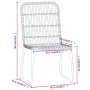 Juego de comedor para jardín 3 piezas negro von , Gartensets - Ref: Foro24-3099167, Preis: 298,22 €, Rabatt: %