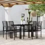 Juego de comedor para jardín 7 piezas negro von , Gartensets - Ref: Foro24-3099200, Preis: 386,81 €, Rabatt: %