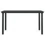 Juego de comedor para jardín 7 piezas negro by , Garden sets - Ref: Foro24-3099152, Price: 590,90 €, Discount: %