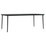 Juego de comedor de jardín 9 piezas ratán sintético gris de , Conjuntos de jardín - Ref: Foro24-3099256, Precio: 850,92 €, De...