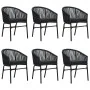Juego de comedor para jardín 7 piezas negro von , Gartensets - Ref: Foro24-3099242, Preis: 709,88 €, Rabatt: %