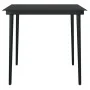 Juego de comedor para jardín 3 piezas negro de , Conjuntos de jardín - Ref: Foro24-3099275, Precio: 214,63 €, Descuento: %