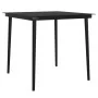 Juego de comedor de jardín 5 piezas con cojines marrón y negro de , Conjuntos de jardín - Ref: Foro24-3099324, Precio: 363,61...