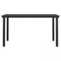 Juego de comedor de jardín 7 piezas con cojines negro by , Garden sets - Ref: Foro24-3099332, Price: 488,63 €, Discount: %
