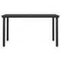 Juego de comedor de jardín 5 piezas gris y negro by , Garden sets - Ref: Foro24-3099391, Price: 307,99 €, Discount: %