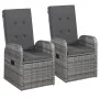 Juego de comedor de jardín 7 piezas con cojines gris de , Conjuntos de jardín - Ref: Foro24-3099497, Precio: 1,00 €, Descuent...