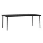 Juego de comedor de jardín 9 piezas y cojines marrón by , Garden sets - Ref: Foro24-3099552, Price: 1,00 €, Discount: %