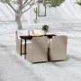 Juego de comedor de jardín 5 piezas con cojines marrón von , Gartensets - Ref: Foro24-3099567, Preis: 700,38 €, Rabatt: %