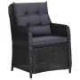 Juego de comedor para jardín 3 piezas negro de , Conjuntos de jardín - Ref: Foro24-3099571, Precio: 433,81 €, Descuento: %